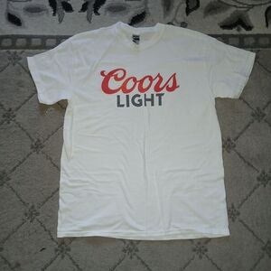 Coors Light Mens T Shirt Medium Like New - BUY ONE ITEM CHOOSE ONE FREE
